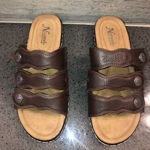 Sandals, Cabela’s, Natural reflection.